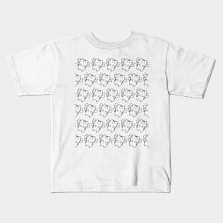 Pattren Cat Kids T-Shirt